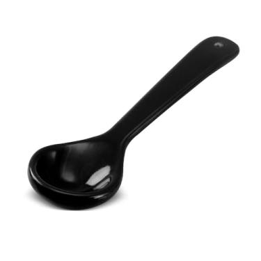 Imagem de Colher De Cerâmica Para Açucareiro/Saleiro Ceraflame Gourmet Preto