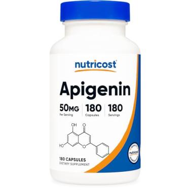 Imagem de Nutricost Apigenin 50mg, 180 Capsules - Non-GMO, Gluten Free, Vegan
