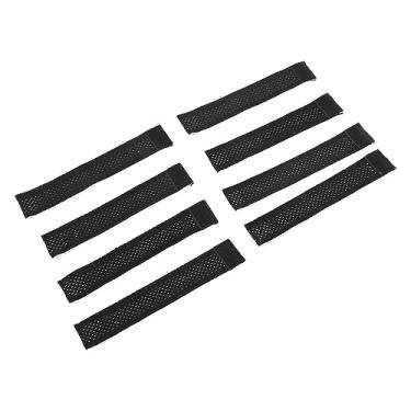 Imagem de Saluaqui Pacote Com 8 Alças de Manga Ajustáveis ​​Com Gancho e Presilha para Camisas Esportivas, Softball e Jogos de Futebol, Faixas de Manga, Suportes de Manga para Camisetas,