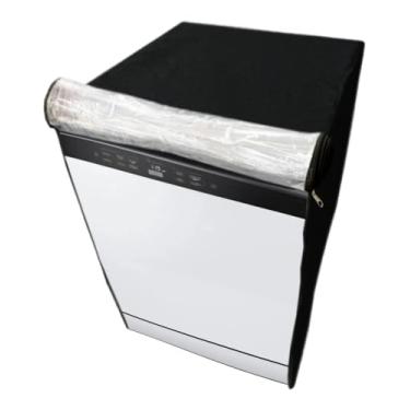 Imagem de CAPA PARA LAVA LOUÇAS ELECTROLUX 14 SERVIÇOS TRANSPARENTE FLEX (Preto)