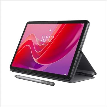 Imagem de Lenovo Tab M11-2024 - Bateria de longa duração - Tela FHD de 11 polegadas - Câmera de 13 MP - Memória de 4 GB - Armazenamento de 128 GB - Android 13 - Dolby Atmos - Caneta e Capa Folio Incluída