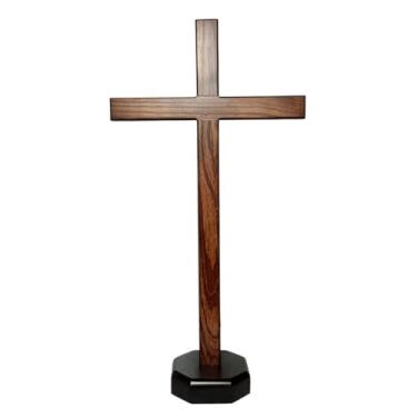Imagem de Cruz de Mesa Madeira 50 cm
