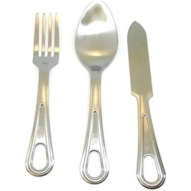 Imagem de Conjunto de garfo, faca e colher