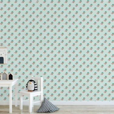 Imagem de Papel de Parede Infantil Sereia Menina