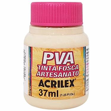 Imagem de Tinta PVA Fosca para Artesanato Acrilex 37 ml Areia - 817