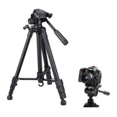 Imagem de Tripé Câmera Profissional Canon 1,80 Mts + Suporte Celular - Skin Zabo