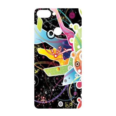 Imagem de Capa Adesivo Skin058 Verso Para Asus Zenfone Max Plus (M1) - KawaSkin