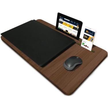 Imagem de Suporte Mesa Para Notebook Tablet Celular P/ Usar Na Cama 56x33 Villan