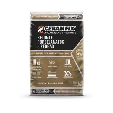 Imagem de Rejunte duna porcelanato e pedras 1kg duna (plus) - ceramfix