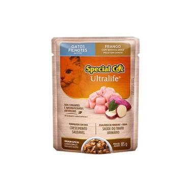 Imagem de Ração Special Cat Sache Gatos Filhotes Frango  85g - SPECIAL DOG