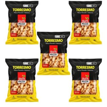 Imagem de Kit 5 Torresmos Santa Massa 40g