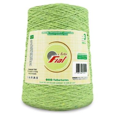 Imagem de Barbante Fial Arte Nº 3 980m, 44 Verde Abacate