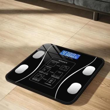 Imagem de Balança Digital Corporal Metabolismo Bioimpedancia Inteligente 140Kg A