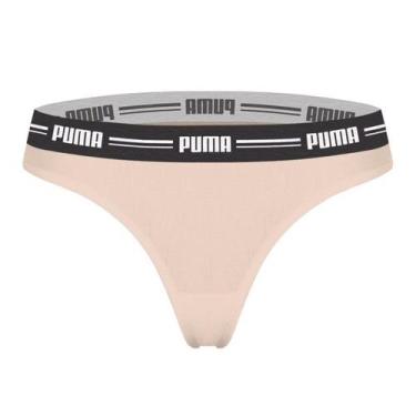 Imagem de Calcinha Puma Fio Dental Feminina - Rosa Nude, Rosa, GG
