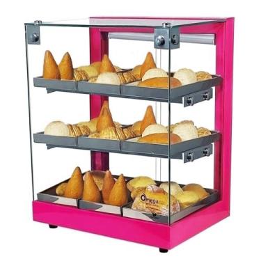 Imagem de TB9 - Estufa Beta para salgados 9 bandejas Torre Rosa - 220V - Omega