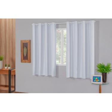 Imagem de Cortina Blackout em PVC Corta Luz 2,20 x 1,30 para Quarto Sala Cozinha