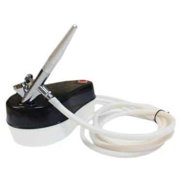 Imagem de Kit aerografo bivolt 110/220 hs07 + aerografo - WW SOLDAS