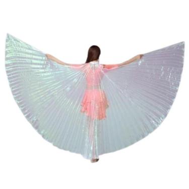 Imagem de Véu Wings Asa De Isis Dança Do Ventre- Com Vareta Aberto Atrás - VEU-W