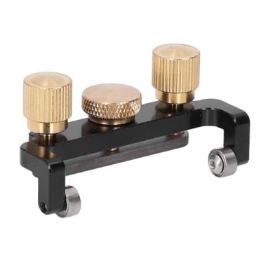 Imagem de Afiador de Ferramenta Manual, Apontador de Liga de Alumínio Com ângulo Fixo de Rolo de Rolamento para Plaina de Cinzel para Carpintaria, Largura Ajustável 1-37,8 Mm