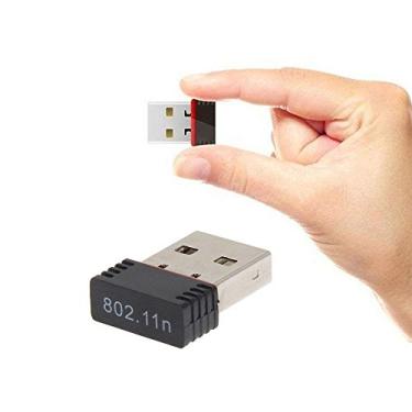 Imagem de Zibo Mini adaptador sem fio USB WiFi, 150 Mbps, suporta Windows XP, Vista, 7, 8 e Linux