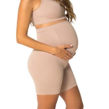 Imagem de Bermuda gestante trifil c05211, Bege, G