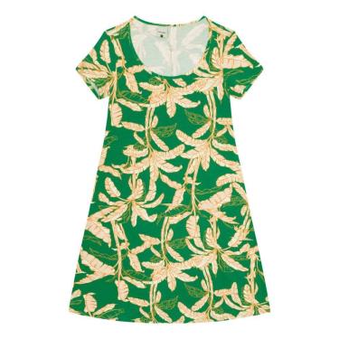 Imagem de Vestido Manga Curta Viscolycra Estampado Malwee Ref. 84980