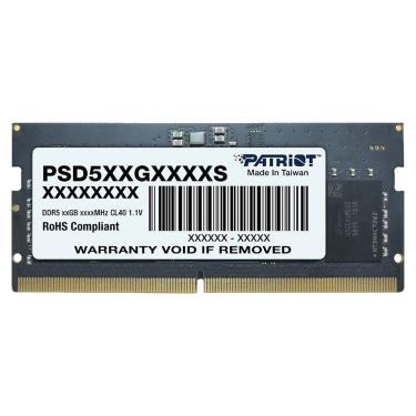 Imagem de Memória para Notebook Patriot Signature 16GB DDR5 4800MHz