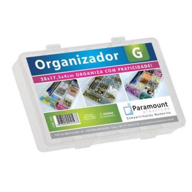 Imagem de Estojo box Organizador Grande G - 28 X 17,5 X 4CM - Paramount - Paramo