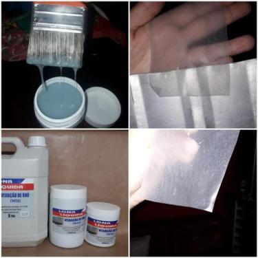 Imagem de Lona liquida impermeabilizante branca 1 litro