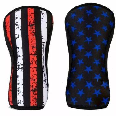 Imagem de Joelheira Cross Neoprene 7mm Lpo Levantamento De Peso - WhiteSnow, Usa