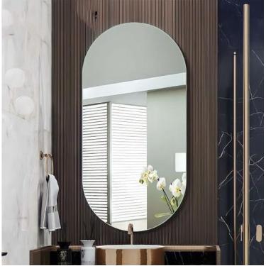 Imagem de Espelho Decorativo de Parede DG 2290 Oval C50 X A80 X L2 - Demoglass