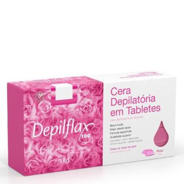 Imagem de Cera Quente Depilatória Em Tabletes Depilflax 1 Kg Diversas