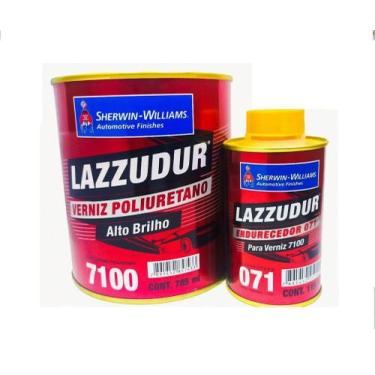 Imagem de Verniz bi componente 7100 com catalisador 071 lazzuril