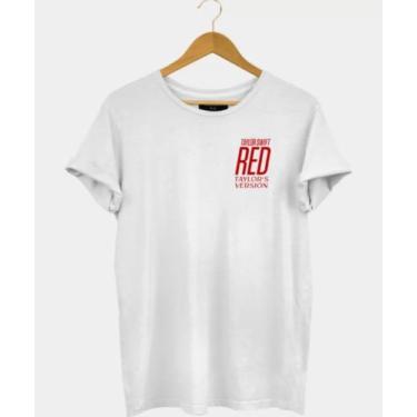 Imagem de Baby Look Taylor Swift Red Taylors Version Camisa Feminina - SEMPRENAL