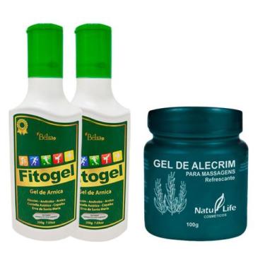 Imagem de Kit 2 Fitogel Gel de Arnica + Gel de Alecrim - Natu Life