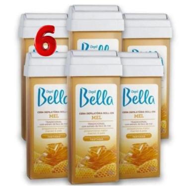 Imagem de Kit Cera Refil Mel Depil Bella - 6 Unid DBELLA - DEPILBELA
