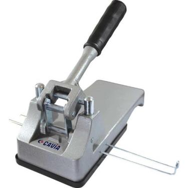 Imagem de Perfurador De Papel Ferro Fundido Para 100 Fls. Cinza - Planeta Crianç