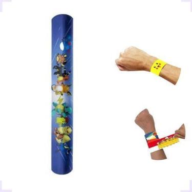 Imagem de Pulseira Pokémon Pikachu E Sua Turma Coloridos Infantil - Atelie