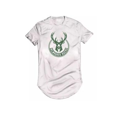 Imagem de Camiseta Longline Milwaukee Giannis Antetokounmpo Basquete
