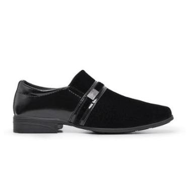 Imagem de Sapato Social Masculino Verniz Camurça Calçado Oxford-Masculino