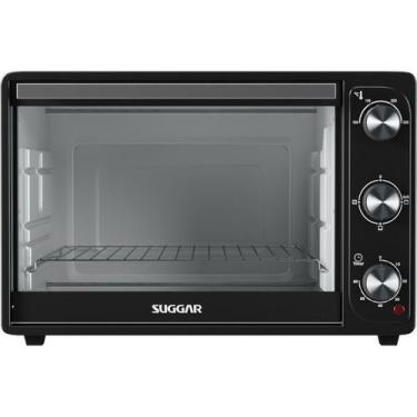 Imagem de Forno Elétrico 42 Litros Preto Suggar, Preto, 220V