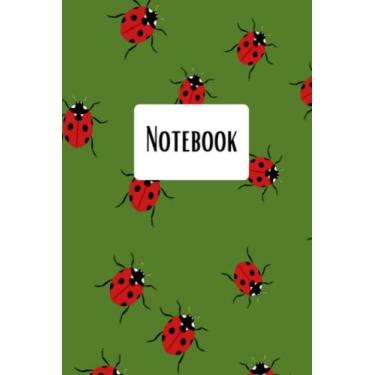 Imagem de Notebook: with ruled paper | Ladybug themed cover