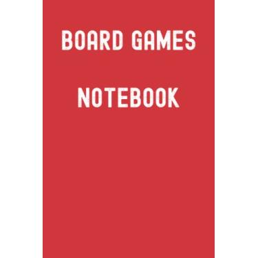 Imagem de Board Games Notebook: Splatter Movie Red Matte Finish Lined Journal, 120 Pages, 6 x 9, Gift For Thinkers, List Makers and Doers (Board Games Notebook Journal)