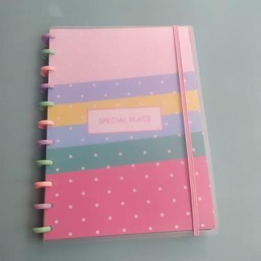 Imagem de Caderno de Disco 10 Matérias Infinito Sistema Inteligente Coleção Special Place - Color (GRANDE - Universitário)