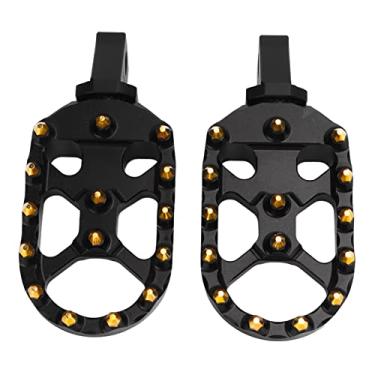 Imagem de 1 par de Pedal Dianteiro para Motocicleta, Apoio para Os Pés Antiderrapante, Substituição para R18 2020-2022 + (Ouro)