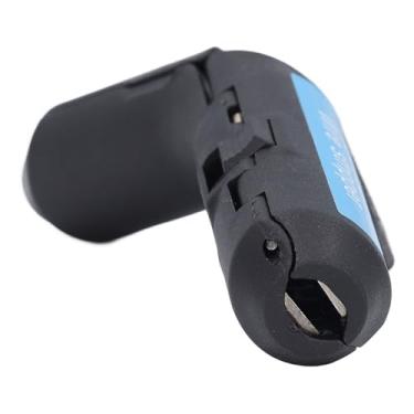 Imagem de Ferramenta de Fio Portátil para Descascamento de Fios Eficiente e Danificado, Design ABS Portátil, Preto Leve