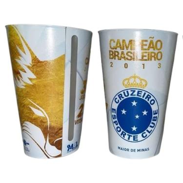 Imagem de Copo do Cruzeiro Campeão Brasileiro 2013 - Plástico 550ml