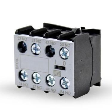 Imagem de Bloco de Contato Auxiliar Weg Frontal BFC0-31 3NA + 1NF
