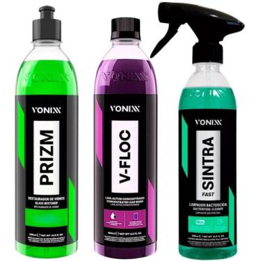 Imagem de Sintra Fast Antibactericida Shampoo V-floc Restaura Vidros - Vonixx