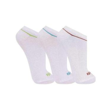Imagem de Kit/3 Meia Soquete Trifil T06234 Unissex Invisível Algodão T. 34/39 39